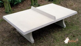 Tischtennistisch in naturell Beton