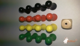 Set Figuren mit Würfel