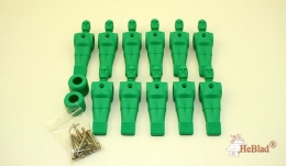Set Spielfiguren mit 2 Dämpfern