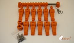 Set Spielfiguren mit Torzähler